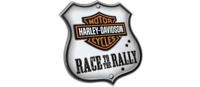 Harley Davidson Motorcycles Race to the Rally title screen for Playstation 2